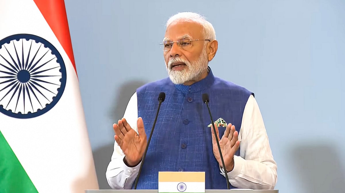 PM Modi argued that such a term unjustly discounted India’s deep-rooted civilisational achievements, reducing a complex history to a disparaging slogan. - Photo- PTI